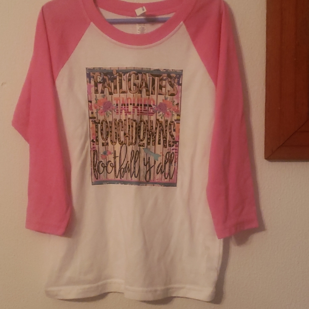 Little girls boutique printed Tee
